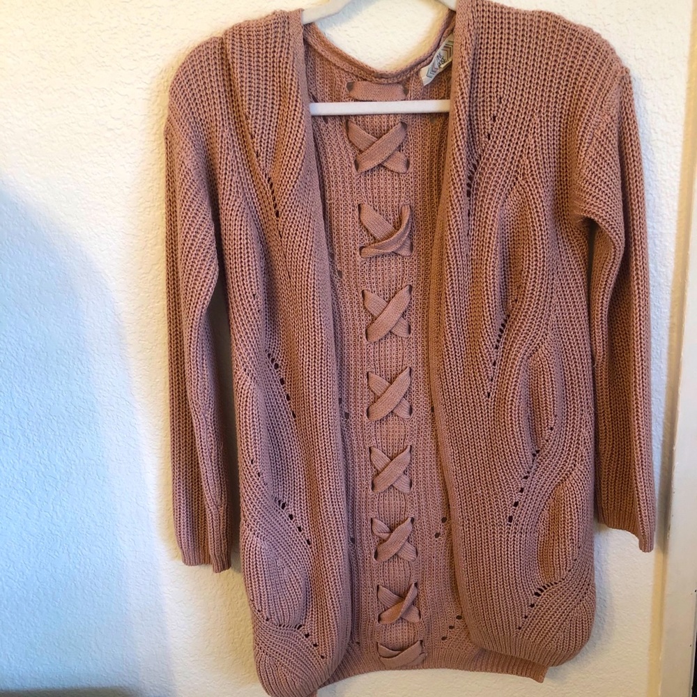 Long Knit cardigan